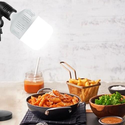 LED Bulb E27 Screw Mouth Household Plastic Bulb Energy-saving Bulb 5/10/15/20W Suitable for Home Living Room Decoration