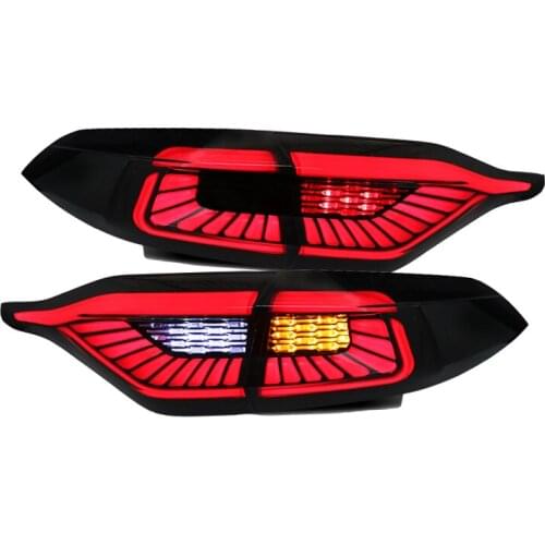 LED Taillight For Toyota Corolla For Levin HYBRID LED Tail Lamp 2019-2021 With Sequential Turning Signal Light DRL Brake Reverse
