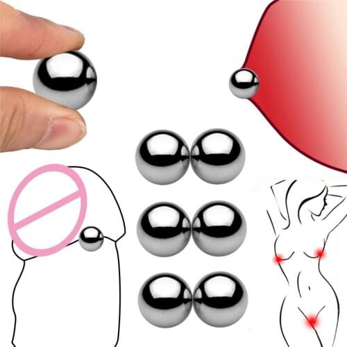 Clitoris Vagina Clip Adults Sex Toys For Women Couples Games Ultra Powerfuls Magnetic Orbs Nipple Clamps Orb Exotic Accessories