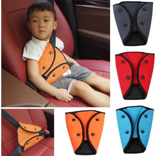 Seat Belt Car Safety Shoulder Padding Adjuster for Kids Baby Car Protection Safe Fit Soft Pad Mat Strap Cover Auto Accessories