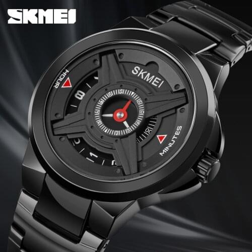 Fashion Men Quartz Watches Luxury Brand SKMEI Wristwatches Business Dress Bracelet Simple Design Time Display Watch Man Gift