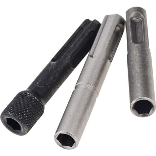 3PCS/Lots Hex Shank Screwdriver Holder Drill Bit Adaptor 1/4" Converter Socket Nut Impact Driver Set For Hammer Drilling Tool