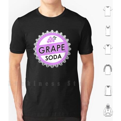 Grape Soda T Shirt DIY Cotton Big Size 6xl Grape Soda Up Carl Ellie Russell Dug Kevin Ellie Badge Wilderness Explorer Spirit Of