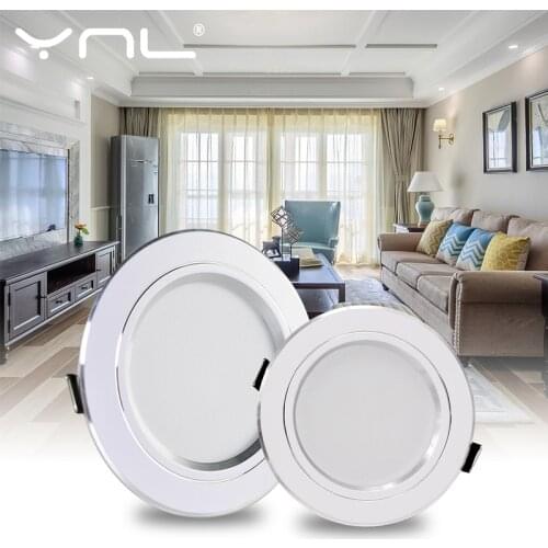 Recessed Round LED Downlight 18W 15W 12W 9W 5W LED Ceiling Lamp AC 220V-240V Indoor Lighting Warm White Cold White