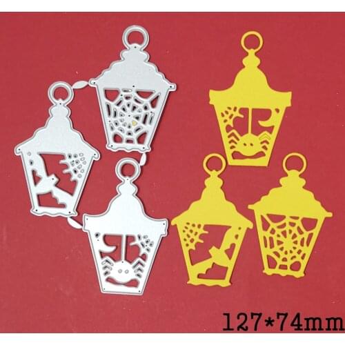 Metal Cutting Dies Halloween Lantern spider Crafts Die Mold Stencil For DIY Scrapbooking Paper/photo Cards Embossing Die