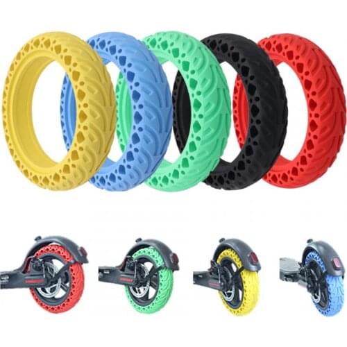 Durable Tire for Xiaomi Mijia M365 MI Scooter Tyre Solid Hole Tires Shock Absorber Non-Pneumatic Tyre Damping Rubber Tyres Wheel