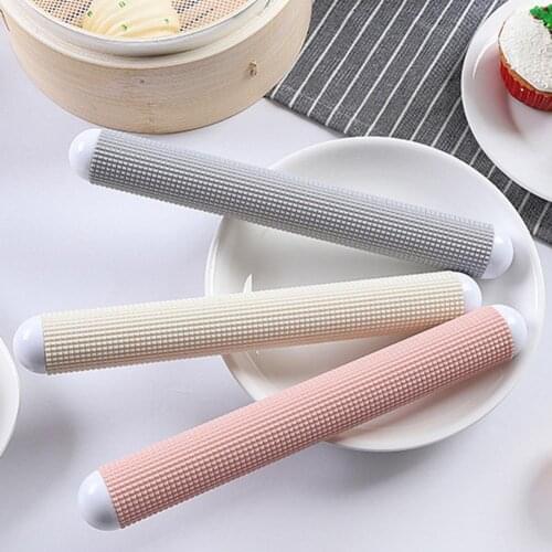 Rolling Pin Roller Stick Tools Sturdy Rolled Fondant Tools Eco-friendly ABS Dumpling Making Tool Kneading Stick for Home