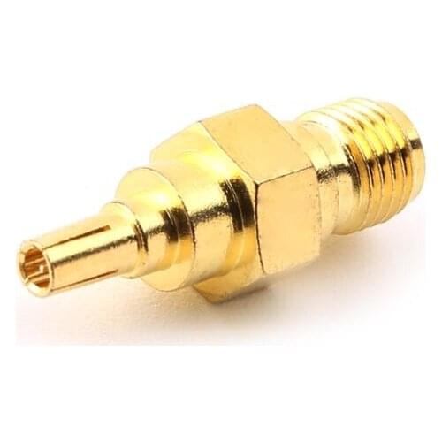 CRC9 Male Plug To SMA Female Jack RF Connector Coaxial Converter Adapter Straight