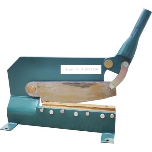 20cm Manual Metal Sheet Cutting Machine Professional Industrial Stainless Steel Aluminum Iron Plate Shearing Cutter Chopper