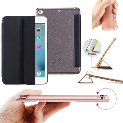 SUREHIN cover for apple ipad pro 10.5 case inch thin slim smart leather tpu soft back silicone case for ipad pro 10.5 cover skin