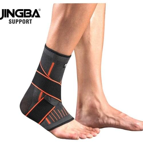 JINGBA SUPPORT 1 PCS Nylon Strap Belt Compression Ankle brace support Outdoor sports Ankle joint Protector Factory Dropshipping