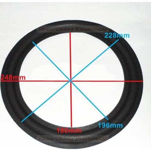 10pcs/lots 10 inch 10" brand new woofer loudspeaker Speaker Foam Surrounds - repair foam