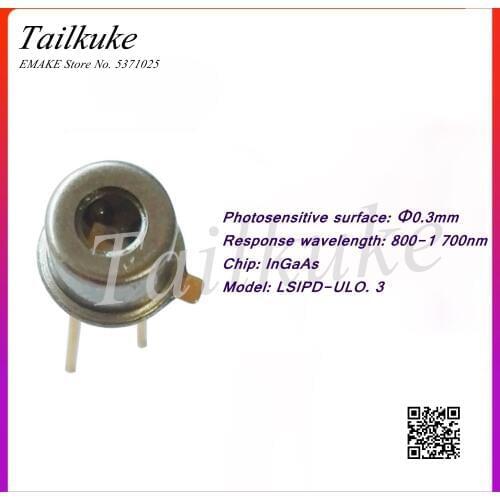 800-1700nm 300um InGaAs PIN Electric Detector Diode High Reliability Low Dark Current