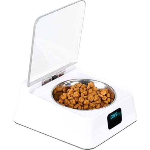Automatic Induction Bowl Stainless Steel Pet Feeder Cat 330ml Infrared Induction Feeder USB Charging Sensing Feeder for Dog Cats
