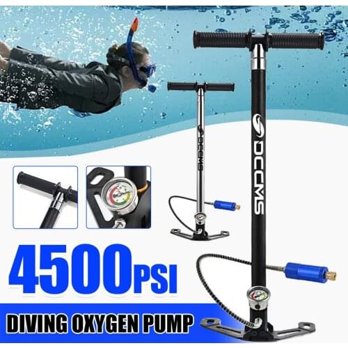 Scuba Diving Cylinder Mini Oxygen Tank Set Respirator Air Tank Hand Pump for Snorkeling Breath Diving Equipment Air Pump