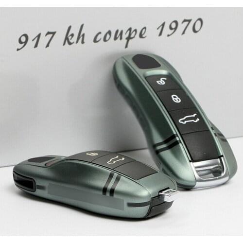 Car Key Case For Porsche Macan Boxster Cayenne Panamera 911 9YA 971 Accessories Cover Holder Hard Shell Cap Fob Remote Control
