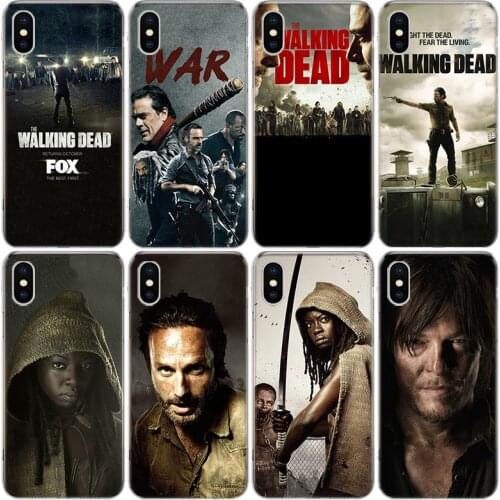 The Walking Dead Phone Case For iphone 12 Mini 11 Pro XS MAX SE2020 8 7 6 6S Plus X 5 5S SE XR Cover Shell Coque