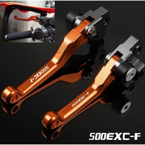 For 500EXC-F 2012-2018 2013 2014 2015 2016 2017 500 EXC-F EXCF EXC F CNC Motorcycle Dirt Pit Bike Pivot Brake Clutch Levers