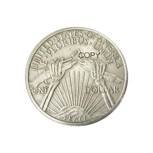 HB(07)US Hobo 1922 Peace Dollar Silver Plated Copy Coins