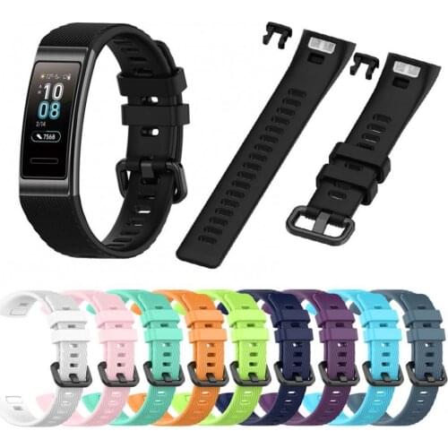 Wear-resistant Anti-fingerprint Smart Watch Strap for HUAWEI Band 3/3 Pro/4 Pro