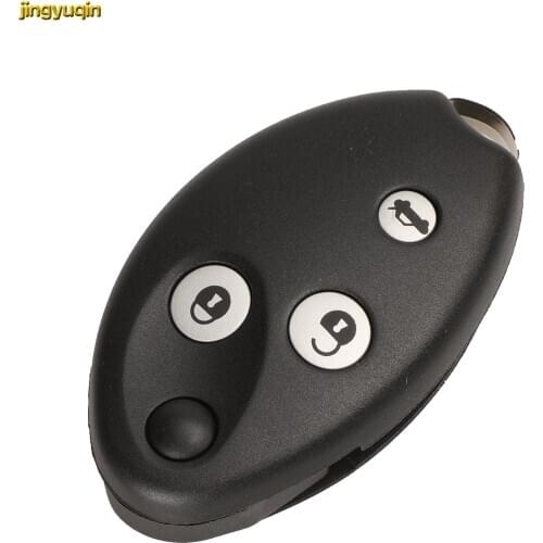 Jingyuqin 3 Buttons Remote Flip Car Key Fob Shell For Citroen Xsara Picasso C4 C5 C6 Berlingo Auto Key Case Cover Replacement