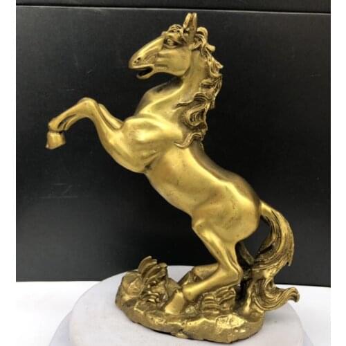 China brass horse crafts statue