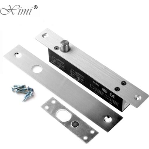 High Quality DC 12V Fail Safe Low Temperature Electric Bolt Lock 5 Lines Electric Door Lock System With Time Delay Function