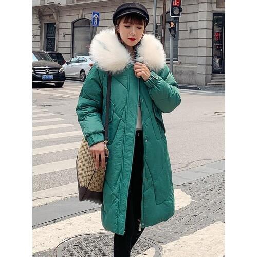 Parka Womens Down Cotton Jacket Winter Coat Women Clothes 2020 Warm Long Coat Female Jackets Korean Parkas Plus Size ZT4196