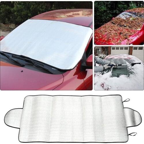 Prevent Snow Ice Sun Shade Dust Frost Freezing Car Windshield Cover Protector Cover Universal for Auto