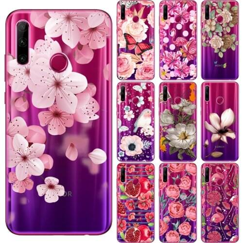 Flamingo Fruit Unicorn Flower Silicone Back Case For Huawei Mate 20 30 Honor 10 20 Lite Pro 20i 10i 9X 8X Rose Floral Cover