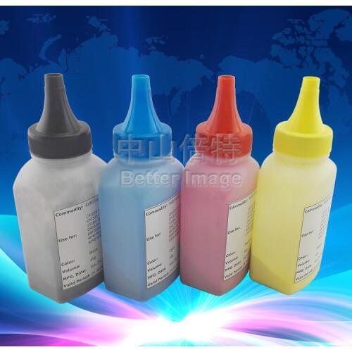 Compatible for LBP7010C 7018C 45g Bottle toner powder, color toner, laser toner, toner, Chips Free