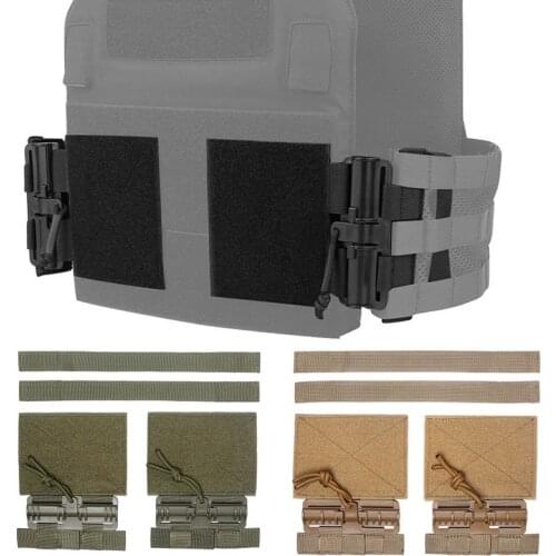 Tactical Universal Molle Vest Removal Buckle Set Vest Quick Release System Kit for JPC CPC NCPC 6094 420 Vest Paintball Hunting