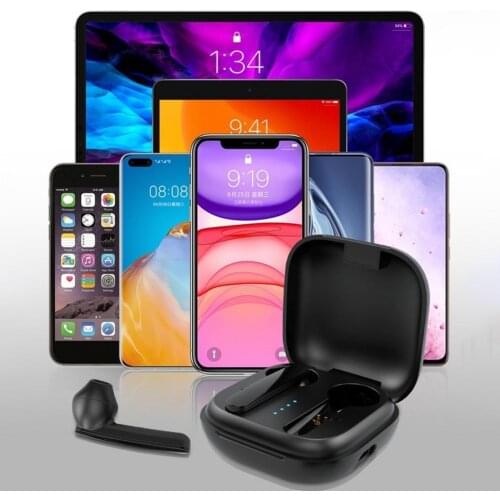 T6 TWS Wireless Bluetooth 5.0 Smart Touchs Earphones Gaming Earbuds Headphones Noise Cancelling Headphone