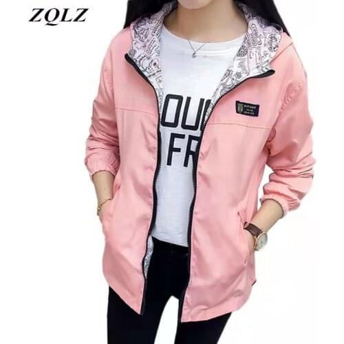 ZQLZ Women's Bomber Jackets