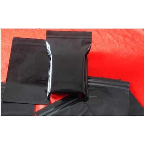 1000pcs Wholesale Black Self Sealing Plastic Bags,big size ziplock poly bags large zipper bags zip lock storage bags black color