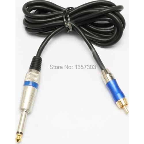 2m Black Clip Cord Switch Tattoo Hook Line For Conversion kit Tattoo Power Supply 2016 Tattoo Machine fuente de poder tatuaje