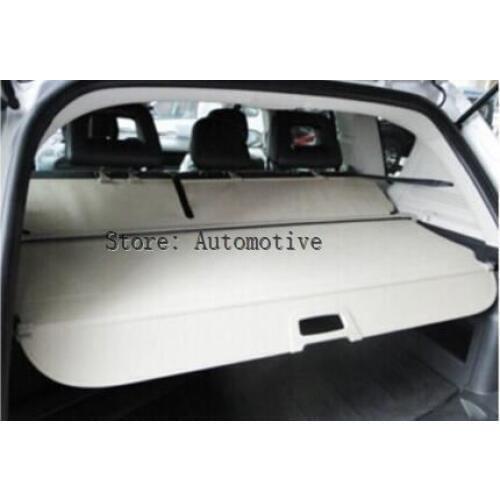 Car Rear Trunk Security Shield Cargo Cover For Subaru OUTBACK 2015.2016.2017 High Qualit Black Beige Auto Accessories