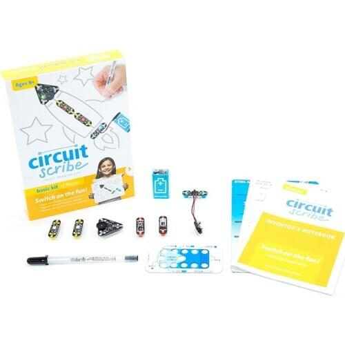 Circuit scribe basic kit conductive Ink pen DIY drawing circuit on paper with electric ink children educational toys