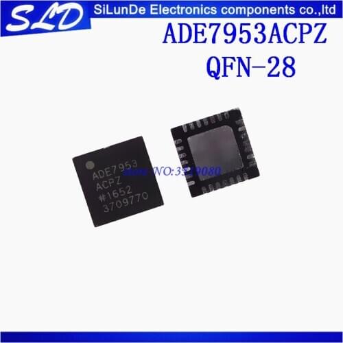 Free Shipping 5pcs/lot ADE7953ACPZ ADE7953 ACPZ QFN-28 new and original in stock