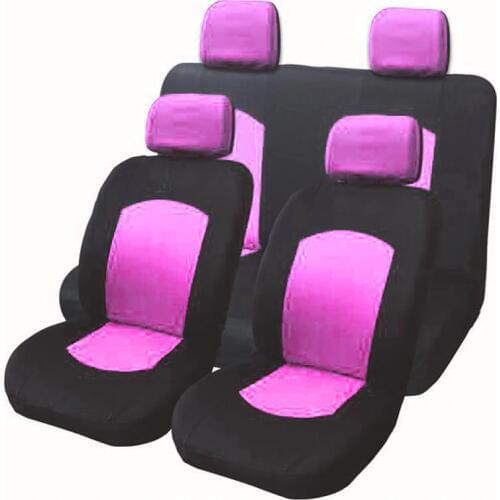 Universal Car Seat Cover Polyester Fabric Automobile Seat Covers Car Seat Cover Vehicle Seat Protector Interior Accessories