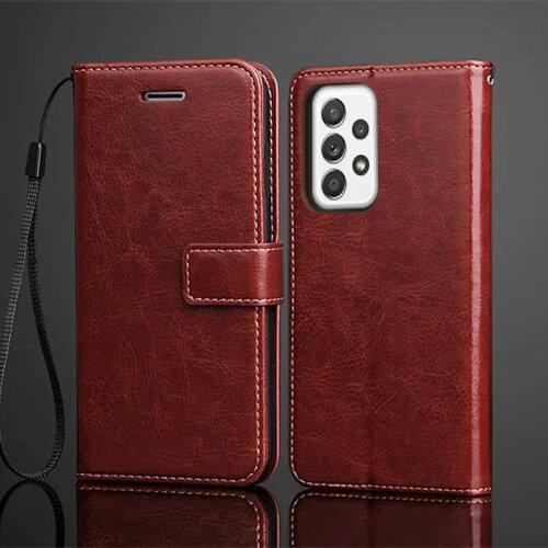Card holder cover case for Samsung Galaxy A7 2015 2016 2017 A700F A710F A720F leather case Protective Flip Cover Retro holster