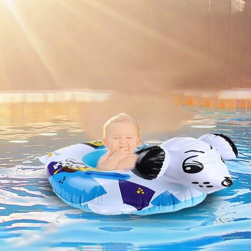 Children Swimming Ring Cartoon Animal-Shaped Swimming Ring Inflatable Floating Seat Suitable For Swimming Pool Water Park
