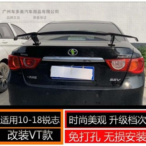 For Toyota Reiz 2010-2018 high quality Carbon Fiber rear boot Wing Spoiler Rear Roof Spoiler Wing Trunk Lip Boot Cover