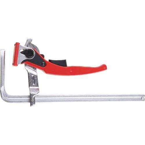 Functional Steel Bench Clamp General Carpentry Tools Layout Vise Tool 7.9”/6.3” Inch Quick-release Toggle F-Shape Clamps