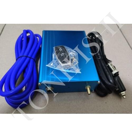 Automobile exhaust valve controller, remote open and close, with vacuum intelligent control and automatic shutdown