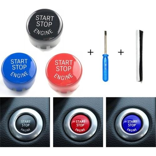 Fit for BMW F Chassis for BMW F30 F20 F34 F10 F48 F52 F15 F16 F25 F26 Start Stop Engine A Key To Start Engine Start Button Cover