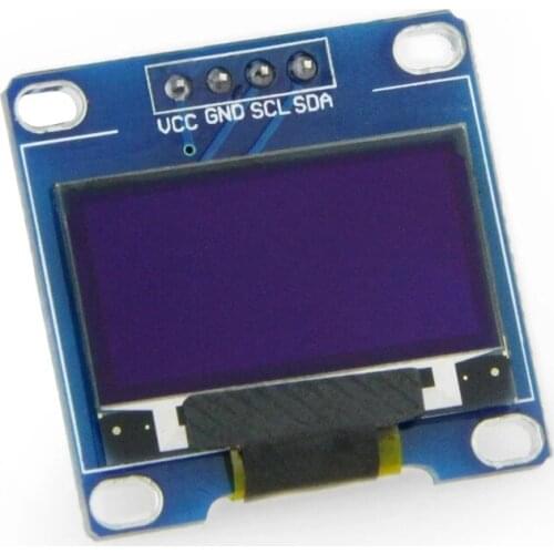 LILYGO® 1pc White Color 0.96 Inch Oled Display Module 128*64 Oled Lcd Display I2C 0.96 Iic Serial 128x64 For T-BEAM and T-SIM