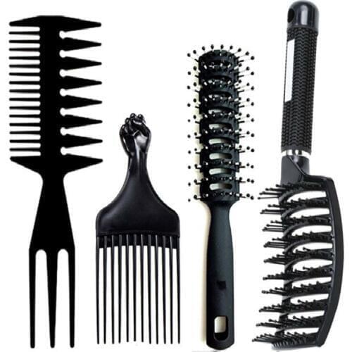 Professional Hair Brush Set for Men or Women Hair Styling choose Barber Hair Dyeing Cutting Coloring Brush Man Hairstyling Tool