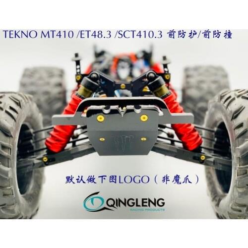 Nylon Front Bumper for TEKNO TEKNO MT410 ET48.3 SCT410.3 EB48.4