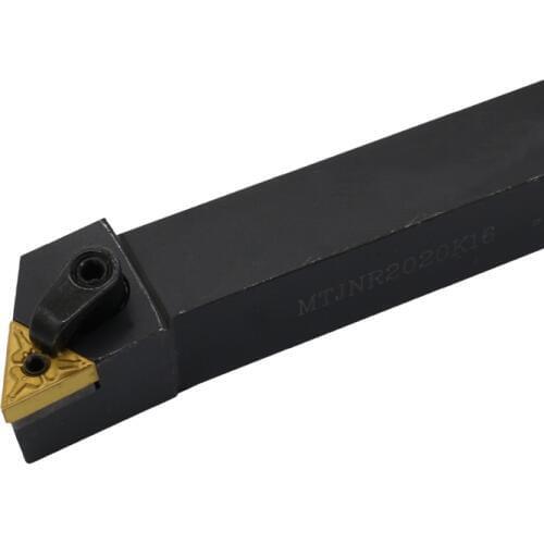MTJNR2020K16 25mm MTJNR1616H16 Machining Boring Cutter Metal Cutting Carbide Toolholder External Turning CNC Lathe Arbor